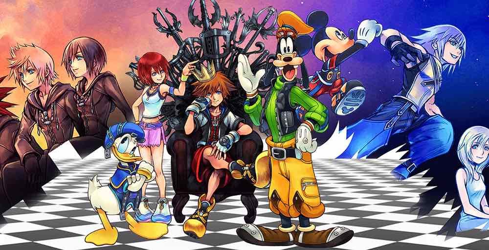 Saga Kingdom Hearts: copertina del primo gioco