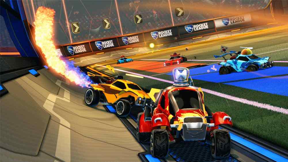 videogiochi in cooperativa rocket league