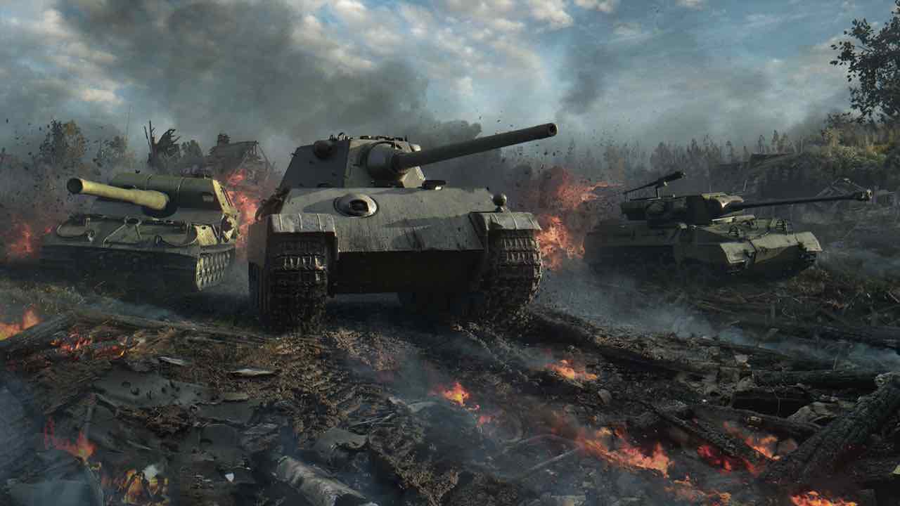 copertina world of tanks, videogioco mmo gratis